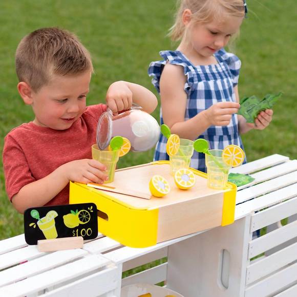 NEW FAT BRAIN TOYS pretendables lemonade time set in multi - Picture 2 of 2